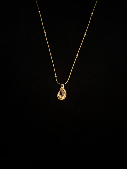 Golden Abyss Pendant Necklace